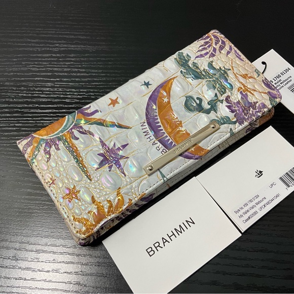 Brahmin Ady VITALITY MELBOURNE Slim Leather Wallet NWT - Picture 5 of 8